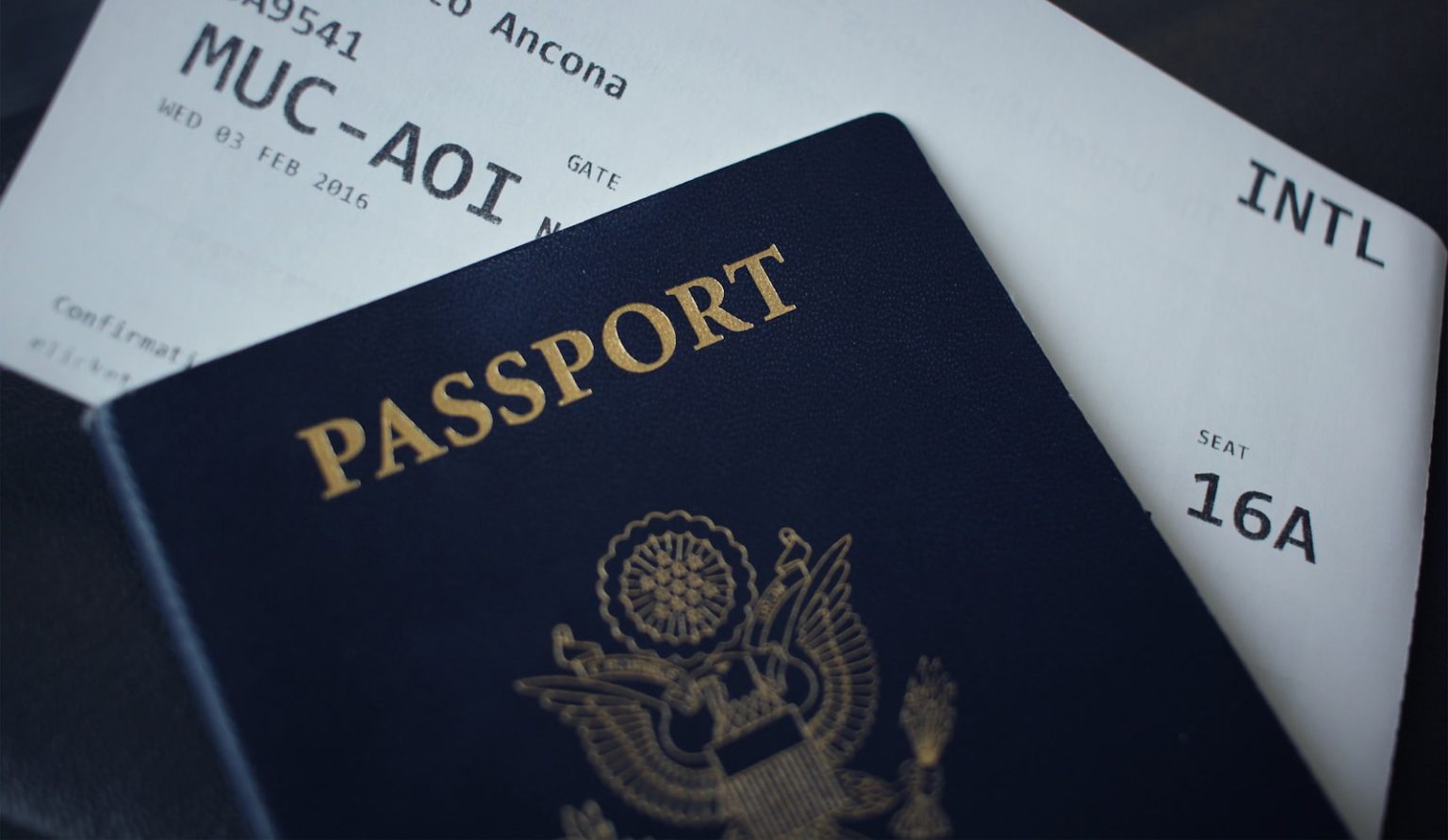 Passport - UAE residency visa